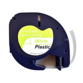 Bandă etichete compatibilă Dymo LetraTag 91201