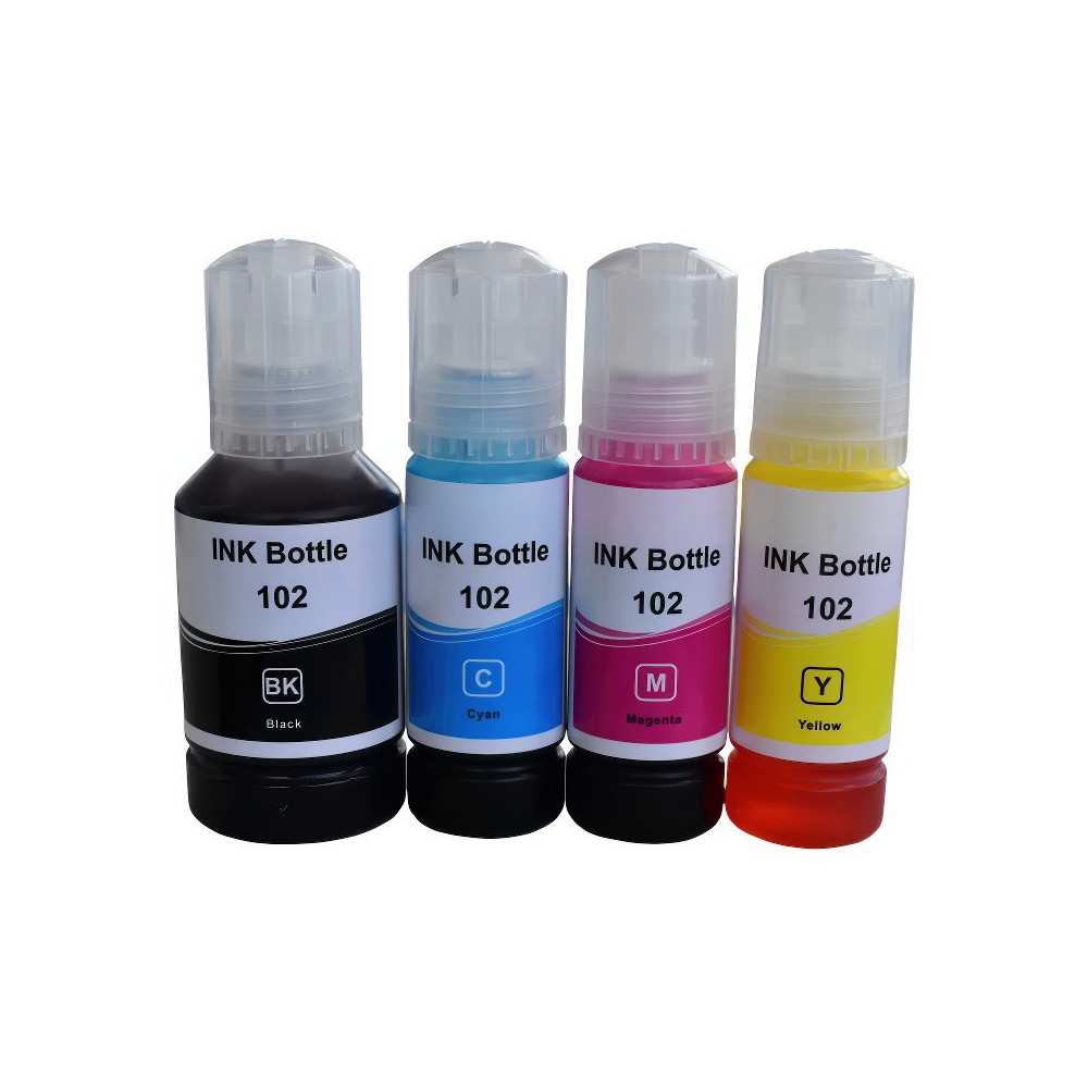 Ink set for Epson EcoTank printers