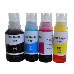 Ink set for Epson EcoTank printers