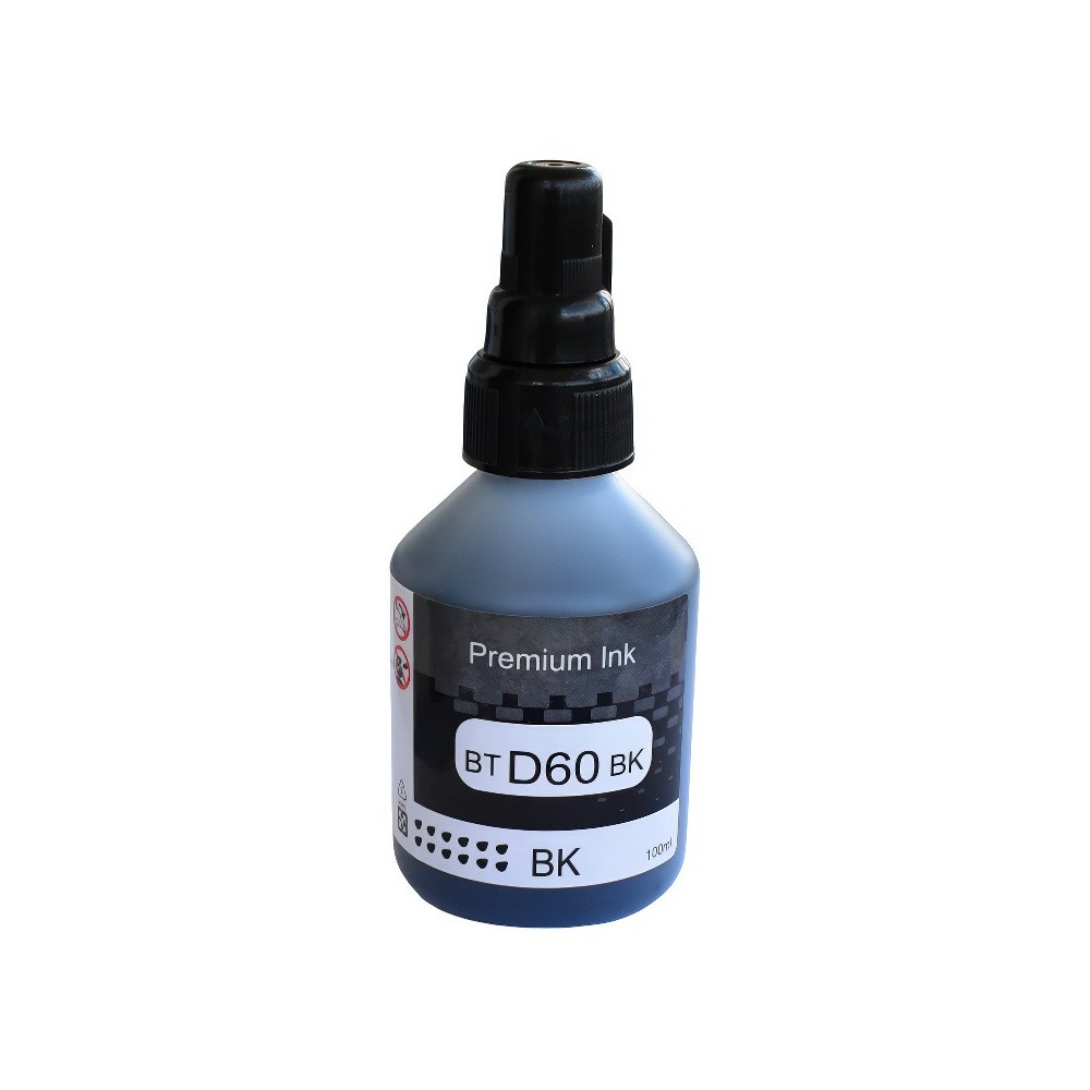 Fekete tinta BT D60 BK kompatibilis Brother DCP T420, T425, T426, T525 tintasugaras nyomtatókhoz Fekete tinta BT D60 BK kompatibilis Brother DCP T420, T425, T426, T525 tintasugaras nyomtatókhoz