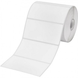 Rolka białych etykiet samoprzylepnych 102x64 mm