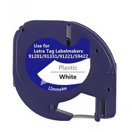 Kompatibilis címkeszalag Dymo LetraTag 91201