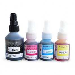 4 Colors Ink set for Brother DCP printer