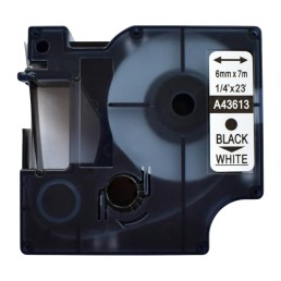 Compatible label tape Dymo 43613