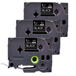 Pack of 3 compatible Brother TZe-315 tapes