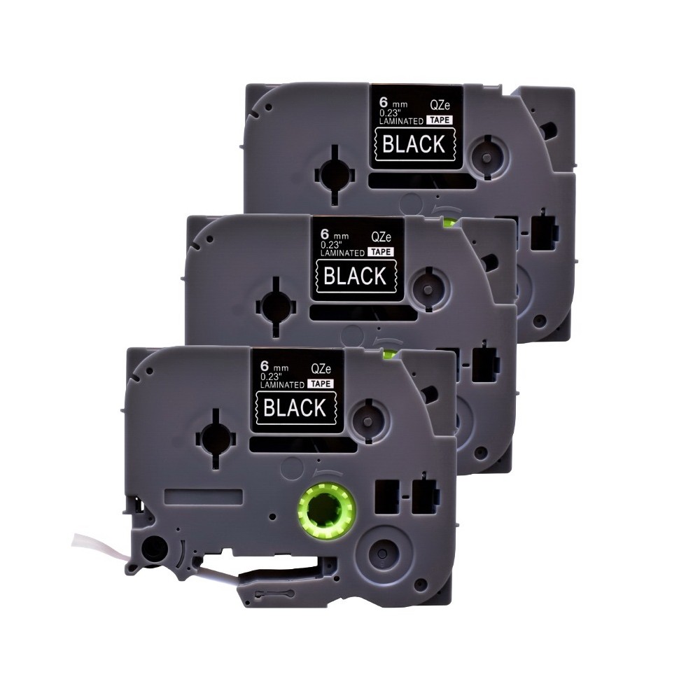 Pachet 3 bucati etichete compatibile Brother TZe-315