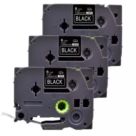 Pachet 3 bucati etichete compatibile Brother TZe-315