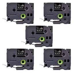 Pack of 5 compatible Brother TZe-315 tapes