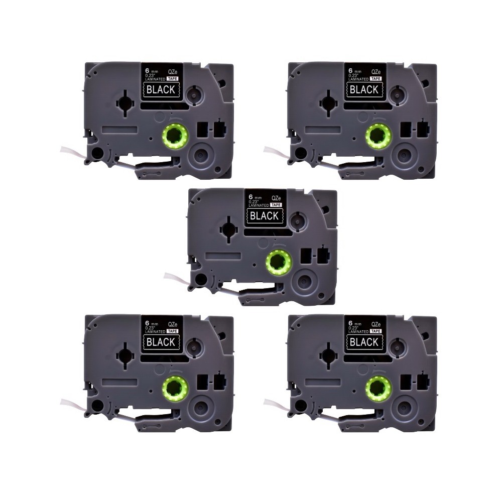 Pack of 5 compatible Brother TZe-315 tapes