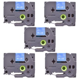 Pachet 5 bucăți bandă etichete compatibilă Brother TZe-515