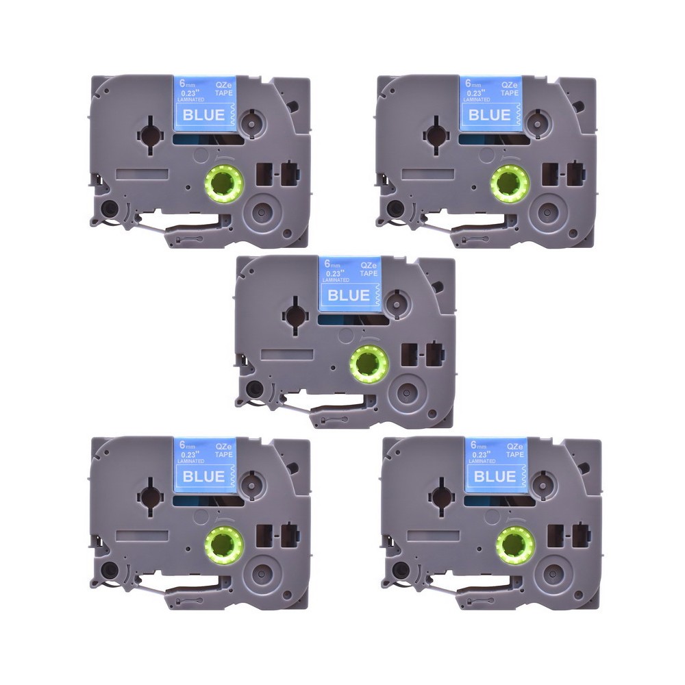 Pack of 3 compatible label tapes Brother TZe-515