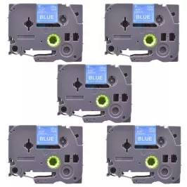 Pack of 3 compatible label tapes Brother TZe-515