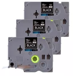 Pachet 3 bucati etichete compatibile Brother TZe-335