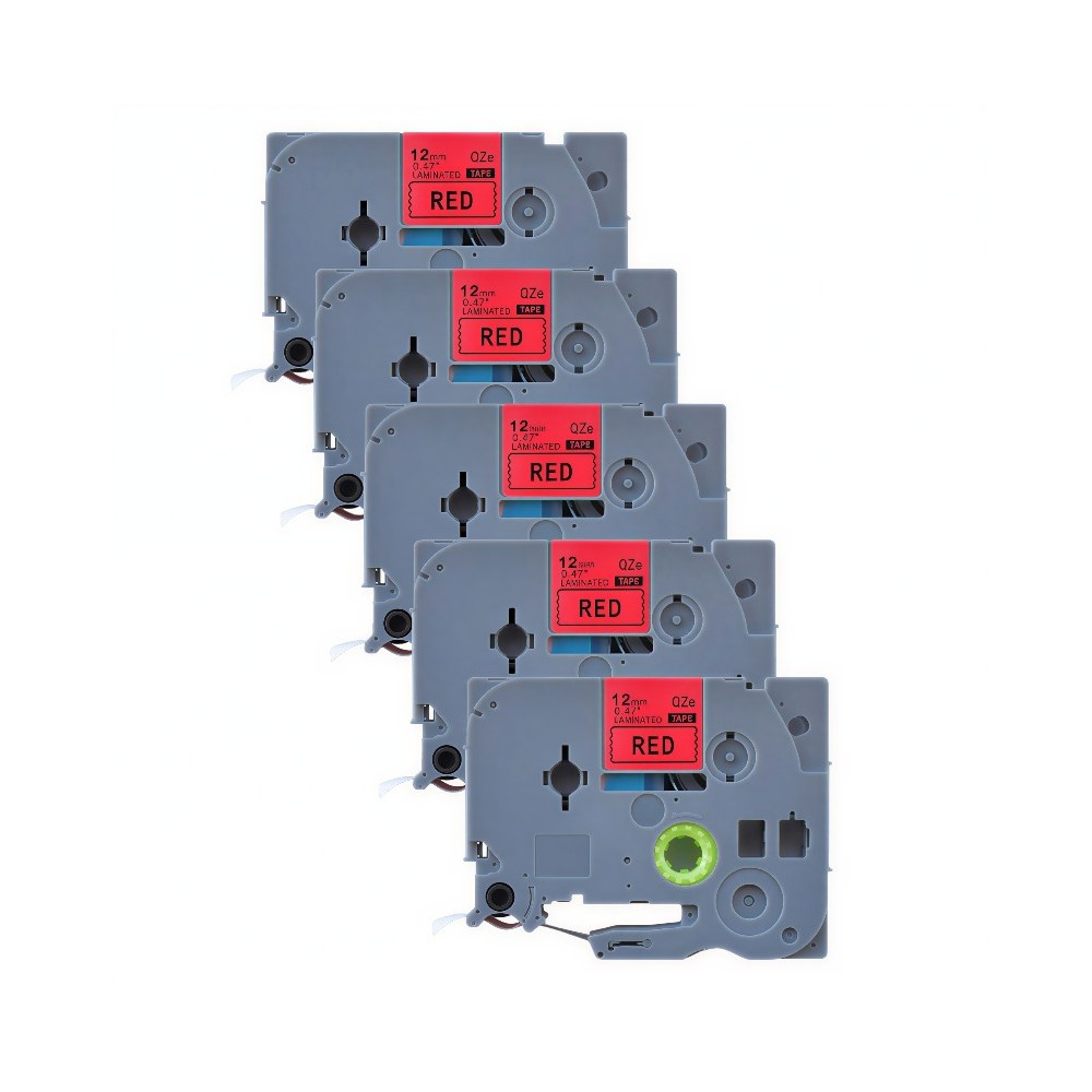 Pack of 5 compatible Brother TZe-431 labels