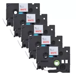 Pachet 5 bucati etichete compatibile Brother TZe-232