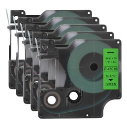 Pachet 5 bucati banda etichete compatibila Dymo 45019