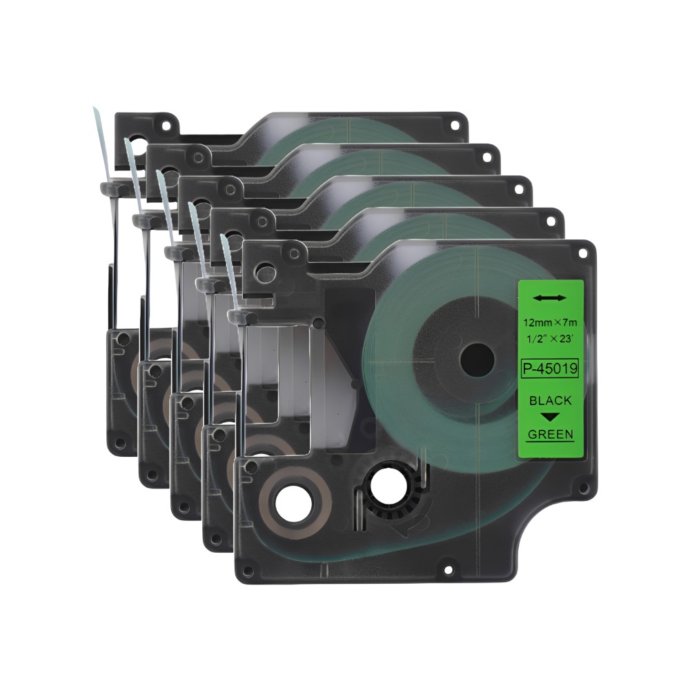 Pachet 5 bucati banda etichete compatibila Dymo 45019