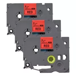 Pachet 3 bucati etichete compatibile Brother TZe-421