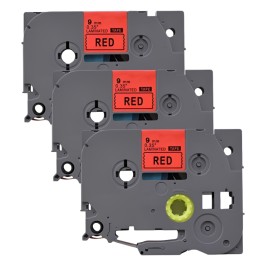 Zestaw 3 sztuk etykiet kompatybilnych z Brother TZe-421