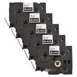 Pack of 5 pieces of tape compatible Brother TZe-325