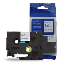 Pack of 5 compatible Brother TZe-233 labels