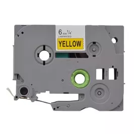 Pack of 3 compatible Brother TZe-611 tapes