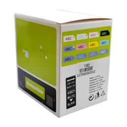 Dymo 43621 compatible label tape pack