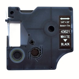etykietami Dymo 43621