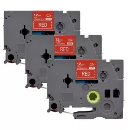 Pachet 3 bucati etichete compatibile Brother TZe-435