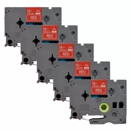 Pachet 5 bucati etichete compatibile Brother TZe-435