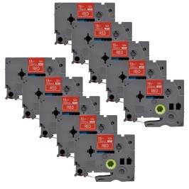 Pachet 10 bucati etichete compatibile Brother TZe-435