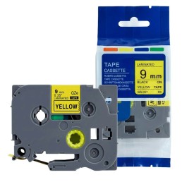 Pachet 3 bucati etichete compatibile Brother TZe-621