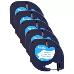 label tape compatible with Dymo LetraTag 91201