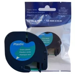 Compatible label tape with Dymo LetraTag 91204