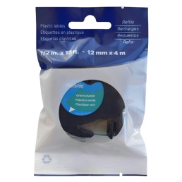 Compatible label tape with Dymo LetraTag 91204
