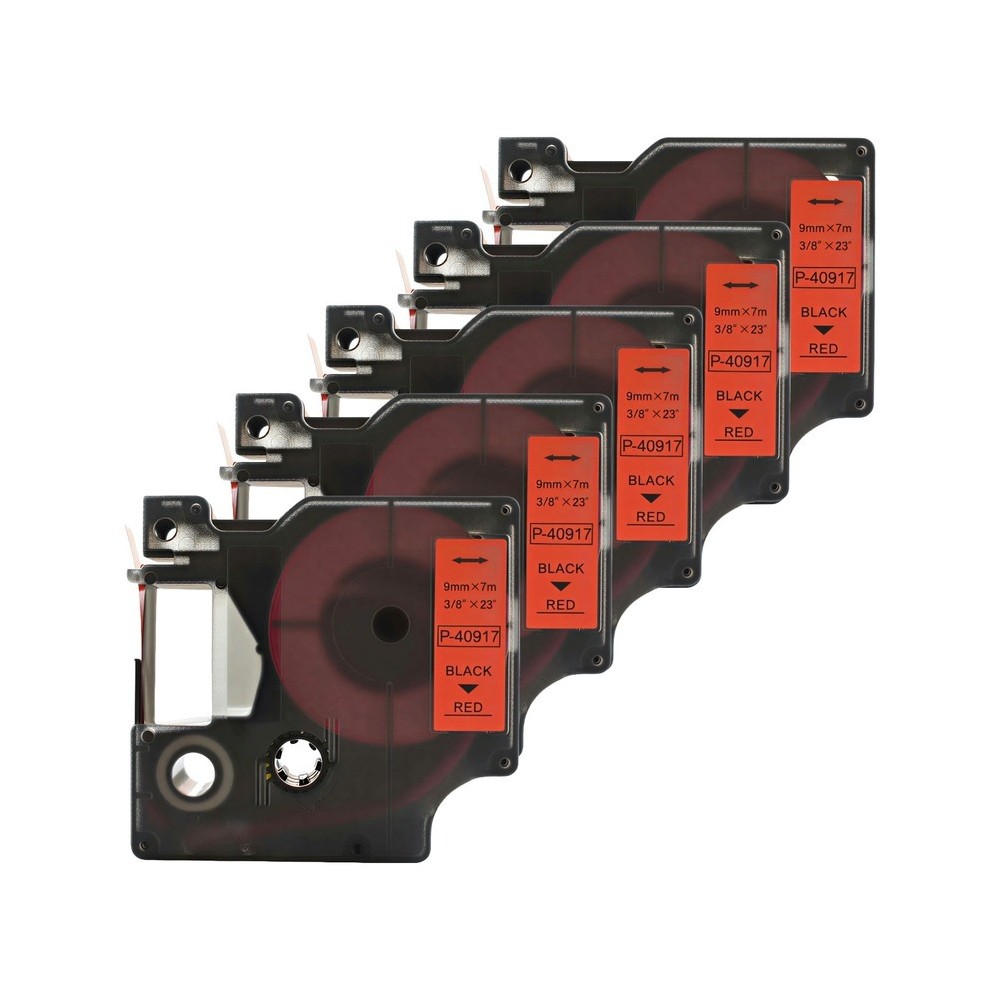 Pachet 5 bucati banda etichete compatibila Dymo 40917