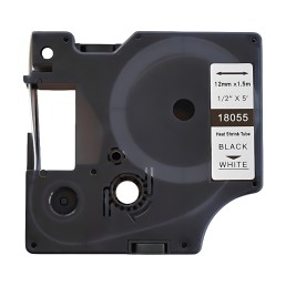 Dymo 18055 kompatibilis zsugorcsöves szalag