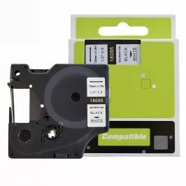 Banda tubulara termocontractabila compatibila Dymo 18055