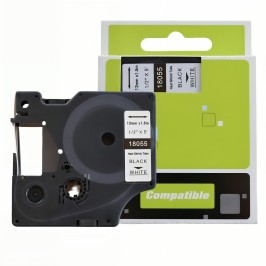 Dymo 18055 compatible heat shrinkable tubular band