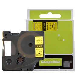 Banda tubulara termocontractabila compatibila Dymo 18056
