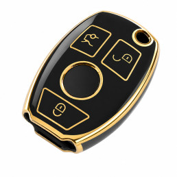 Obudowa Ochronna Kluczyka Mercedes-Benz SmartKey Chrome 3 Przycisków