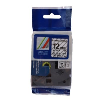 Caseta laminált szalagos címkék kompatibilisek a Brother TZe-S131 címkével
