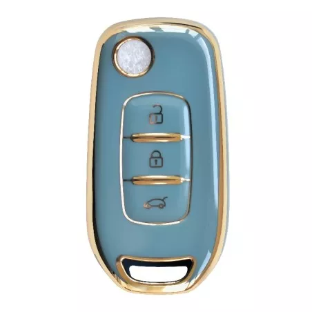 Autó kulcs védelem Renault Kadjar,Captur,Megane, Sandero,Stepway,Logan,Clio5, Arkana szürke színben