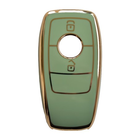 Carcasa protectie cheie auto Mercedes Benz B Class, E Class, 2017-2018