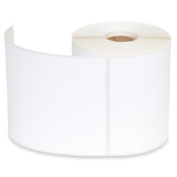 Fehér öntapadó címkék tekercs 102x64 mm