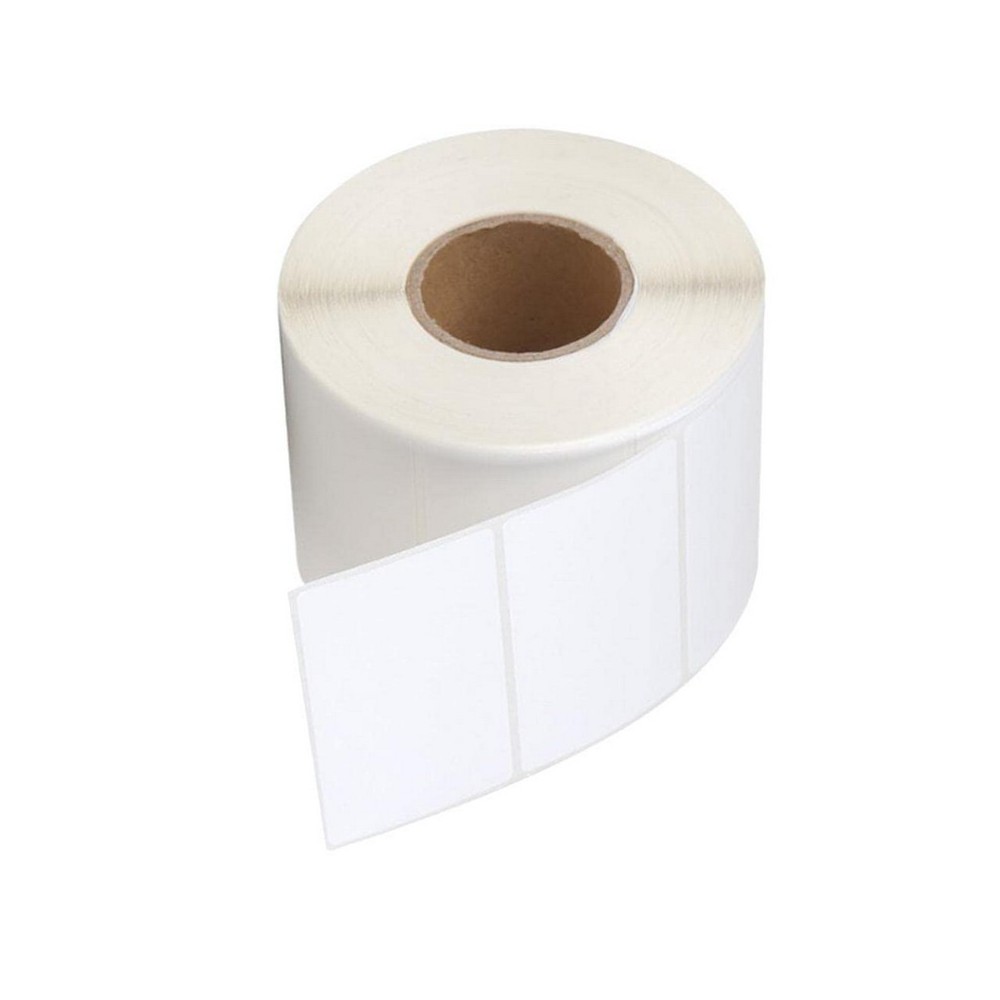 Rolă etichete autoadezive albe 45x35 mm