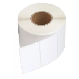 Rolă etichete autoadezive albe 45x35 mm